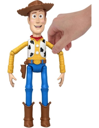 Figura Deluxe Woody corredor parlanchin