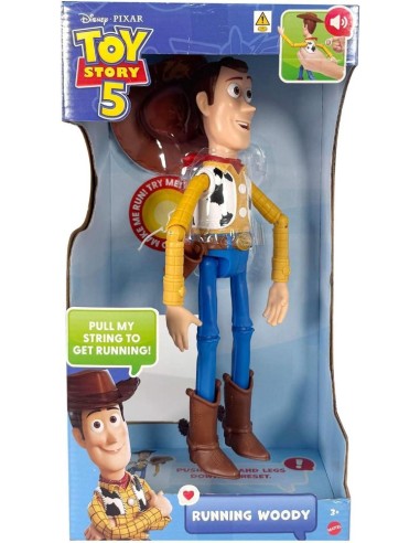 Figura Deluxe Woody corredor parlanchin