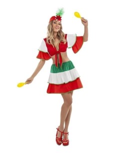 Disfraz Rumbera Sexy Talla M-l