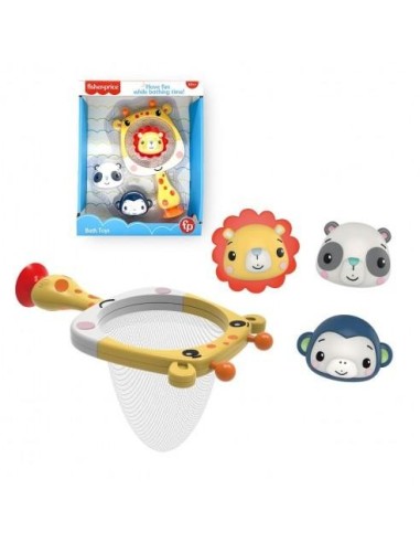 Fisher Price: Canasta De Baño Con 3 Pelo