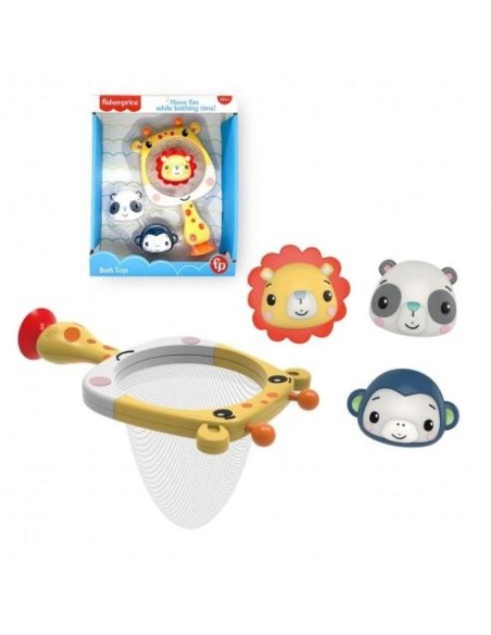 Fisher Price: Canasta De Baño Con 3 Pelo