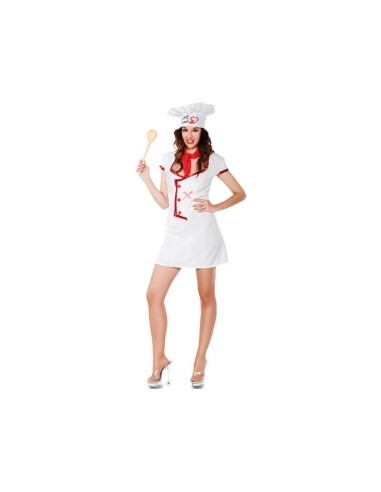 Disfraz Cocinera Chef mujer T.M-L
