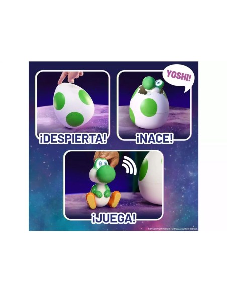 Hatchin Yoshi Mascota Interactiva Mario