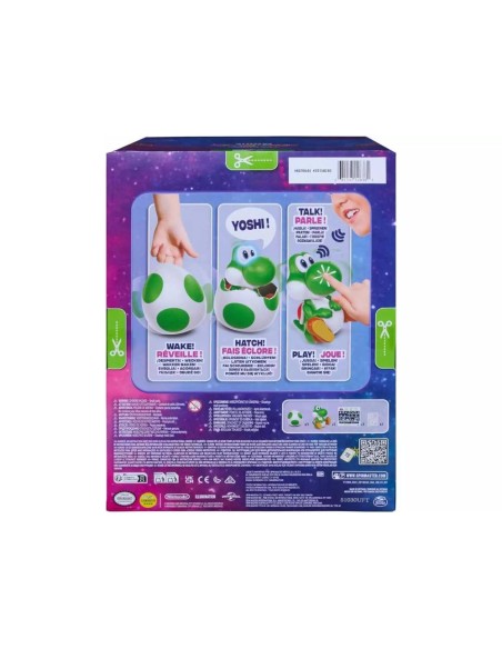 Hatchin Yoshi Mascota Interactiva Mario