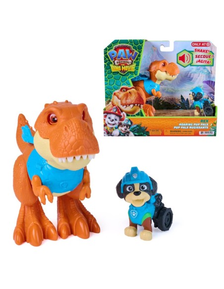 PAW Dino Rugiente + Figura Rex