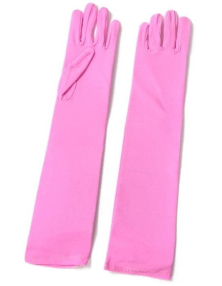 Guantes Rosas Largos