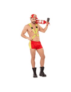 Disfraz Bombero adulto XL