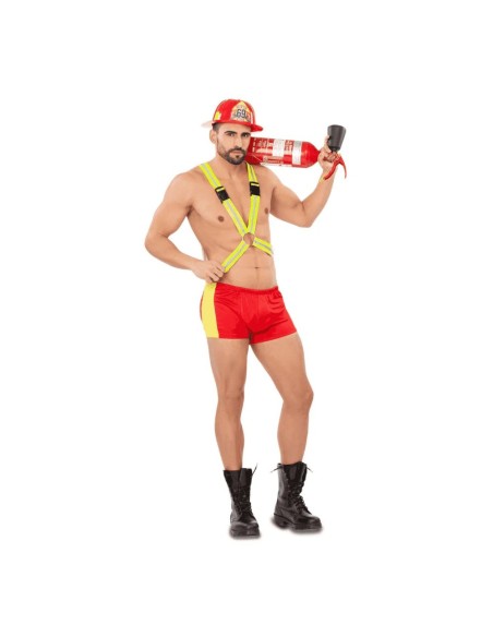 Disfraz Bombero adulto XL