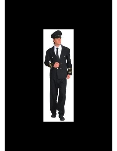 Disfraz Piloto capitan de vuelo ML