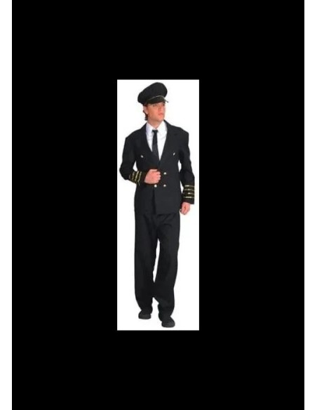 Disfraz Piloto capitan de vuelo ML