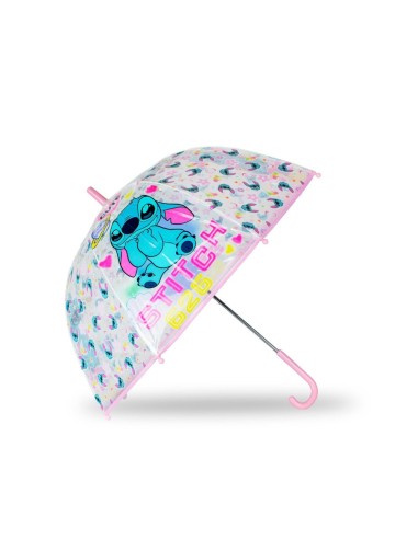 Stitch Paraguas Transparente Campana 46c