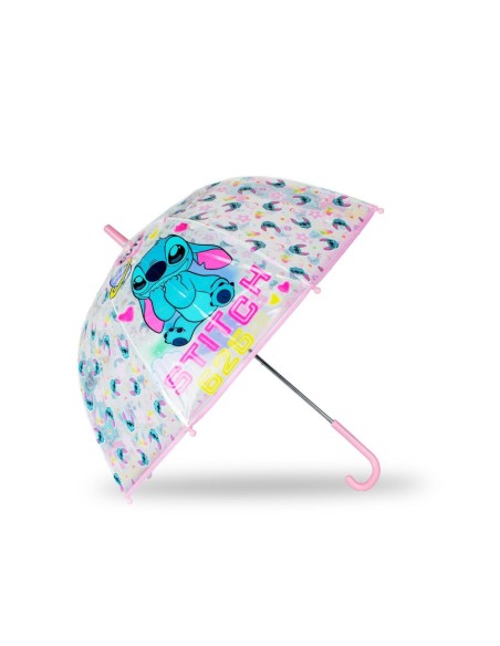 Stitch Paraguas Transparente Campana 46c