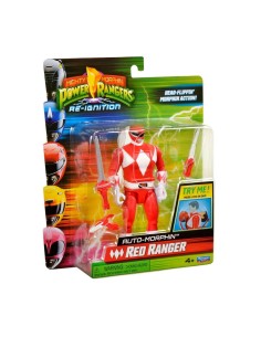 Figura transformable Power Rangers Rojo 