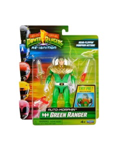 Figura transformable Power Rangers Verde