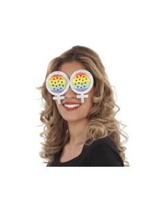 Gafas Rainbow Multicolor Redondas Adulto