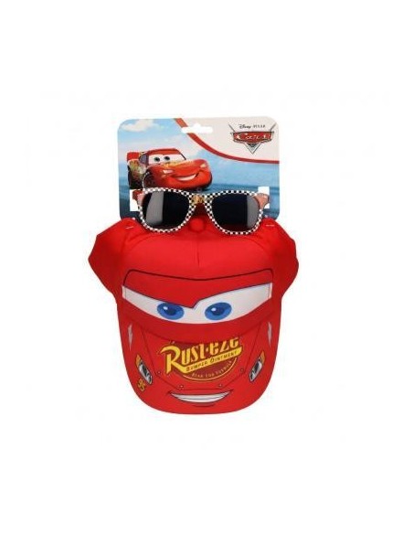Set Gorra Gafas De Sol Cars Disney