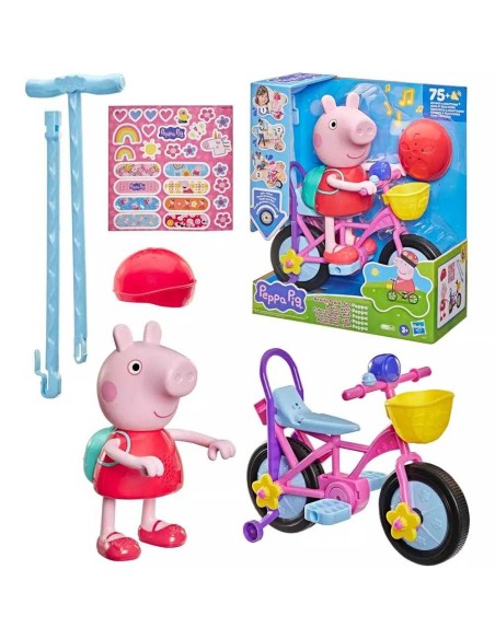 Peppa Pig Bicicleta con Peppa Figura int