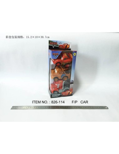 Pack 3 Coches Racing