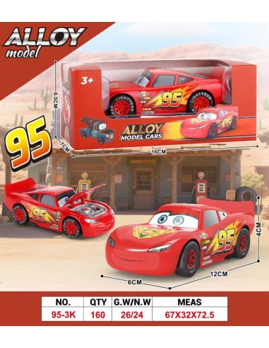 Coche Metal Rojo
