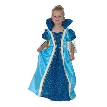 DISFRAZ PRINCESA AZUL 2-4 AÑOS