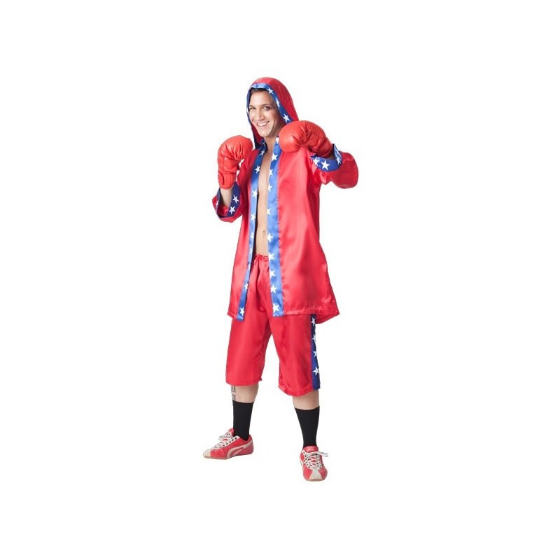 DISFRAZ BOXEADOR CAMPEON ADULTO