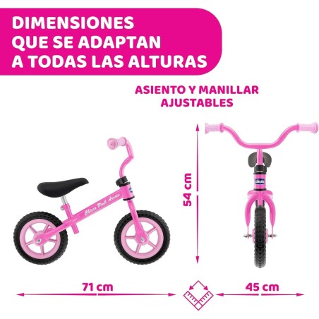 Chicco Bicicleta sin Pedales Rosa