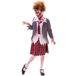 DISFRAZ COLEGIALA ZOMBI 5-6 AÑOS 2