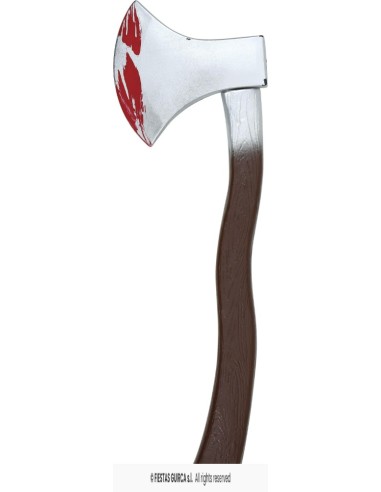 Hacha con sangre 49 cm
