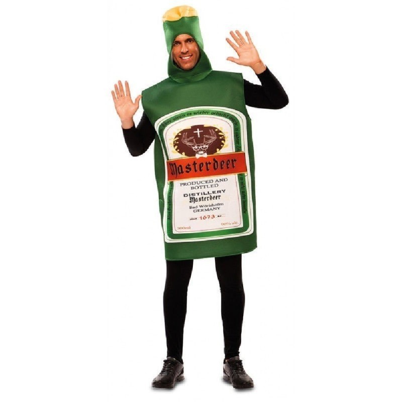DISFRAZ BOTELLA MASTERDEERE JAGER ML