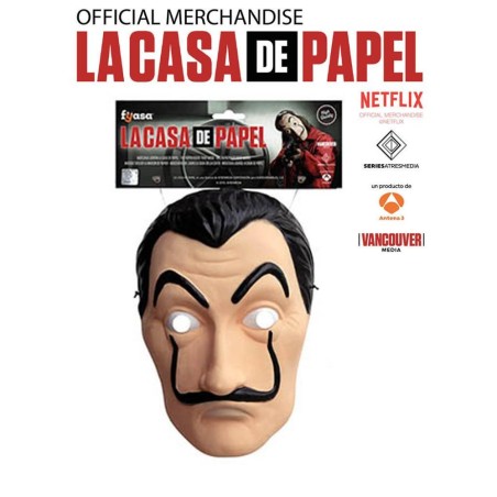 MASCARA LADRON LA CASA DE PAPEL