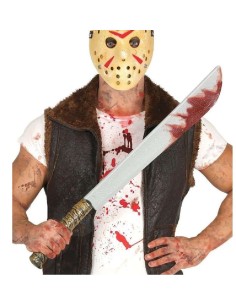 Machete con sangre 74 cm