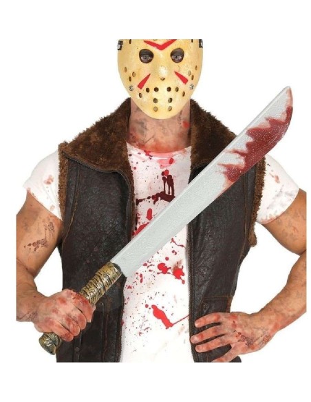 Machete con sangre 74 cm