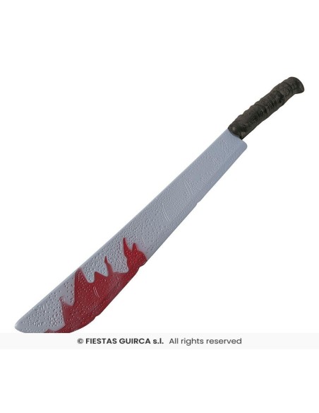 Machete con sangre 74 cm