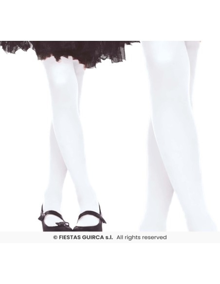 Pantys blancos 7-10 años