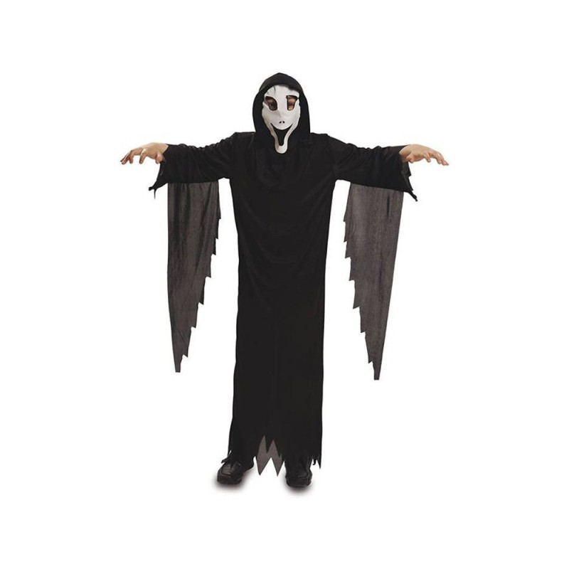 DISFRAZ FANTASMA CON MASCARA 5-6 AÑOS