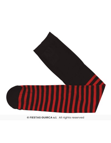 Pantys rojos rayas 7-10 años