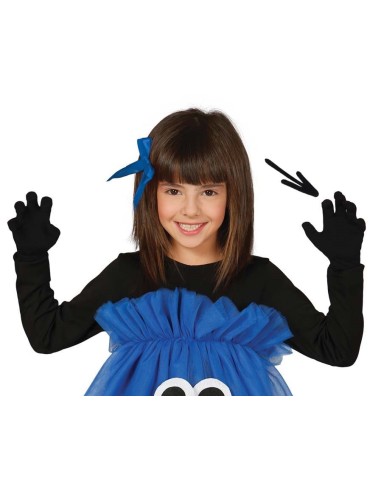 Guantes infantiles negros 18   cm