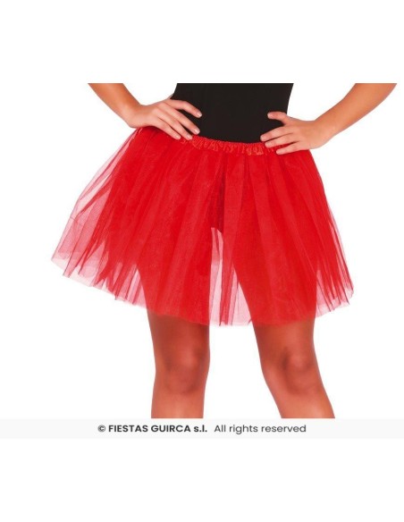 Tutu 40 cm rojo