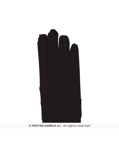 Guantes infantiles negros 18   cm