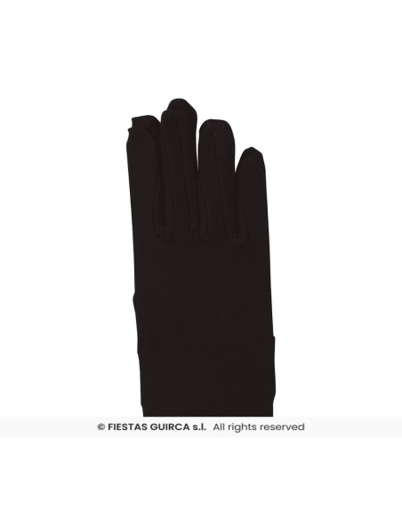 Guantes infantiles negros 18   cm
