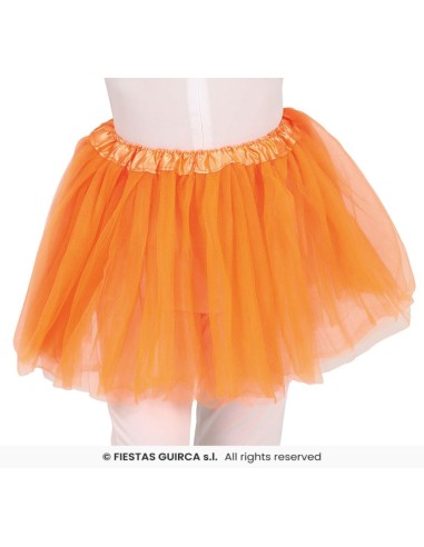 Tutu 30 cm naranja