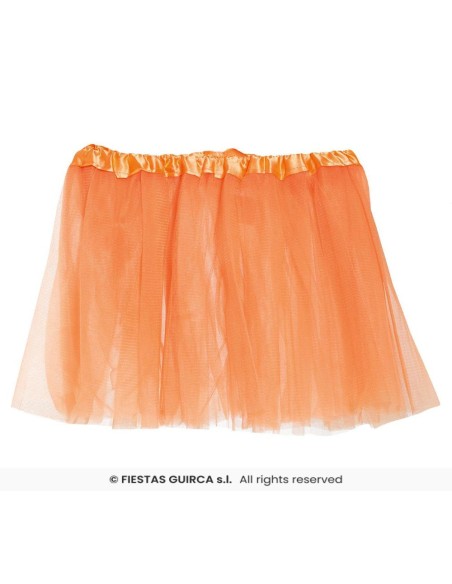 Tutu 30 cm naranja