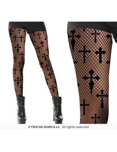 Pantys cruces rejilla
