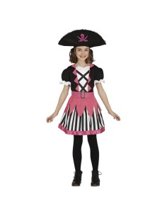 DISFRAZ PIRATA ROSA 3-4 Años