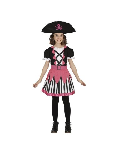 DISFRAZ PIRATA ROSA 3-4 Años