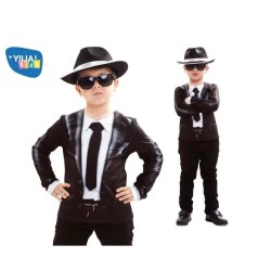 DISFRAZ CAMISETA BLUESKID TRAJE 4-6 AÑOS
