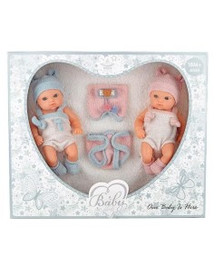 Gemelos 20Cm en caja con ropita 2