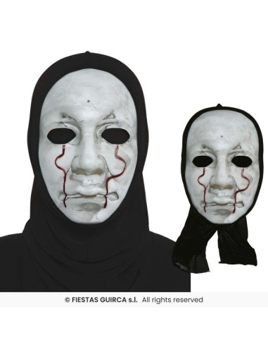 Mascara asesino con capucha   pvc