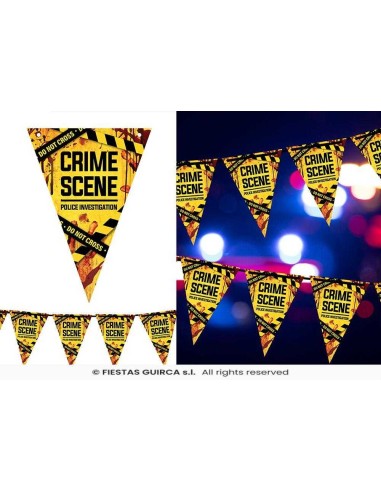 Gallardete crime scene papel   300 cm 19