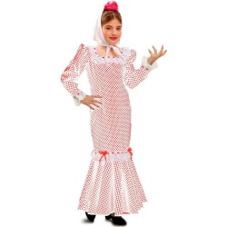 DISFRAZ CHULAPA MADRILEÑA BLANCO NIÑA 3-